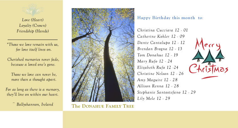 Donahue Family Tree
